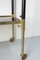 French Wood & Brass Trolley, 1960s 5