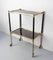 French Wood & Brass Trolley, 1960s, Image 6