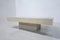 Table Basse Mid-Century Moderne en Travertin, Italie, 1970s 4