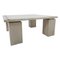 Mid-Century Italian Modern Travertine Coffee Table, 1970s, Image 1