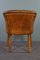 Vintage Brown Leather Side Chair 5