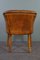 Vintage Brown Leather Side Chair, Image 5