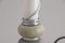 Außergewöhnliche Tischlampen aus Chrom & Onyx mit weißen Glaszylindern, 2er Set 5