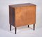 Danish Rosewood 3 Drawer Chest with Cup Handles & Tapering Round Leg, 1960s, Image 6