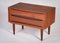 Danish Chest in Teak with 2 Drawers, 1960s, Image 1