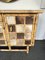 Italian Bamboo Wood and Cow Leather Buffet Dry Bar, 1970s 12