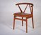 Mid-Century Modern Model 255 Teak and Leather Dining Chair by Henning Kjærnulf for Bruno Hansen, Denmark, 1960s 1