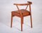 Moderner Mid-Century Modell 255 Teak & Leder Esszimmerstuhl von Henning Kjærnulf für Bruno Hansen, Dänemark, 1960er 7