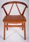 Mid-Century Modern Model 255 Teak and Leather Dining Chair by Henning Kjærnulf for Bruno Hansen, Denmark, 1960s, Image 4