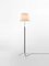 White and Chrome Pie De Salón G3 Floor Lamp by Jaume Sans 2