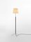 Natural and Chrome Label G3 Floor Lamp by Jaume Sans 2