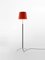 Red and Chrome Room G3 Floor Lamp by Jume Sans 2