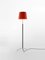 Red and Chrome Room G3 Floor Lamp by Jume Sans, Image 2
