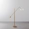 Milan 1 Arm Brass Floor Lamp by Schwung, Image 2