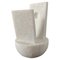 Abstraction Naxian Marble Shelf Sculpture from Tom Von Kaenel, Image 1