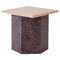 Rectangle Slim Osis Hexagon Base Side Table by Llot Llov 1