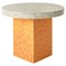 Round Bold Osis Triangle Base Side Table by Llot Llov 1