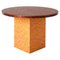 Round Slim Osis Triangle Base Side Table by Llot Llov 1