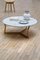 Round Carrara Star Coffee Table by Olivier Gagnère 3