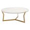 Round Carrara Star Coffee Table by Olivier Gagnère, Image 1