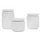 Pyxis Pots in White by Ivan Colominas, Set of 3 1