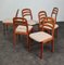 Chaises Vintage de Dyrlund, Danemark, 1970s, Set de 6 2