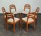 Vintage Chairs from Dyrlund, Denmark, 1970s, Set of 6 1