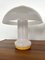 Italienische Mushroom Tischlampen aus Muranoglas von F. Fabbian, 1970er, 2er Set 6