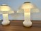 Lámparas de mesa hongo de cristal de Murano de F. Fabbian, años 70. Juego de 2, Imagen 9