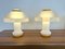 Lámparas de mesa hongo de cristal de Murano de F. Fabbian, años 70. Juego de 2, Imagen 11