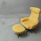 Vintage Lounge Chair & Ottoman by Pied Olav, Set of 2, Image 1