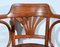 Early 20th Century Beech Desk Armchair from J&J Kohn, 1890s, Image 10