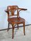 Early 20th Century Beech Desk Armchair from J&J Kohn, 1890s 2