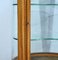 Small Yellow Mahogany Rognon Display Case, 1910s 11