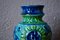 Bohemian Blue Green Vase from Bay Keramik, 1960s 4