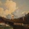 Dipinto di paesaggio di montagna, anni '30, olio e masonite, con cornice, Immagine 9