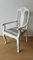 White Throne Chair, Sweden, 1950s, Image 7