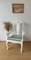 White Throne Chair, Sweden, 1950s 10