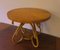 Circular Bamboo Coffee Table, 1960s, Image 4