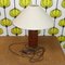 Lámpara de mesa Domus de teca, años 60, Imagen 3