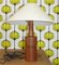 Lámpara de mesa Domus de teca, años 60, Imagen 1
