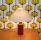 Domus Table Lamp in Teak, 1960s 11