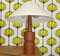 Lámpara de mesa Domus de teca, años 60, Imagen 5