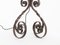 French Wrought Iron Floor Lamp, 1960s, Image 2