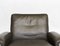 Swiss Leather Model Ds 35 Swivel Chair & Ottoman from de Sede, 1970s, Set of 2, Image 7