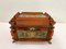 Antique Tramp Art Carved Wood Jewelry Box, Germany, 1895 5