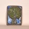 Placa de cerámica con el motivo del árbol del paraíso de Jiee Gantoft para Aimo Nietosvuori, años 60, Imagen 1