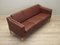 Danish Brown Leather Sofa, 1970s 8