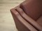 Danish Brown Leather Sofa, 1970s 23