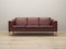 Danish Brown Leather Sofa, 1970s 2